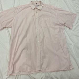 Eterna Excellent Short Sleeve Dress Shirt- Size 4XL